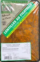 Lentilles au figatellu