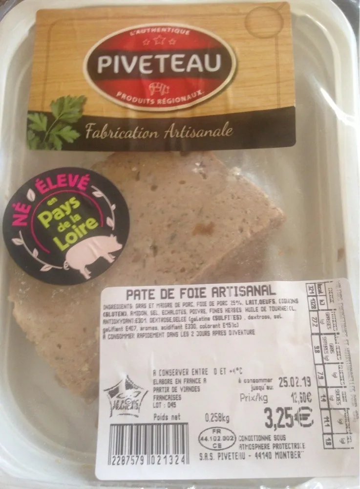 Pâté de fois artisanal