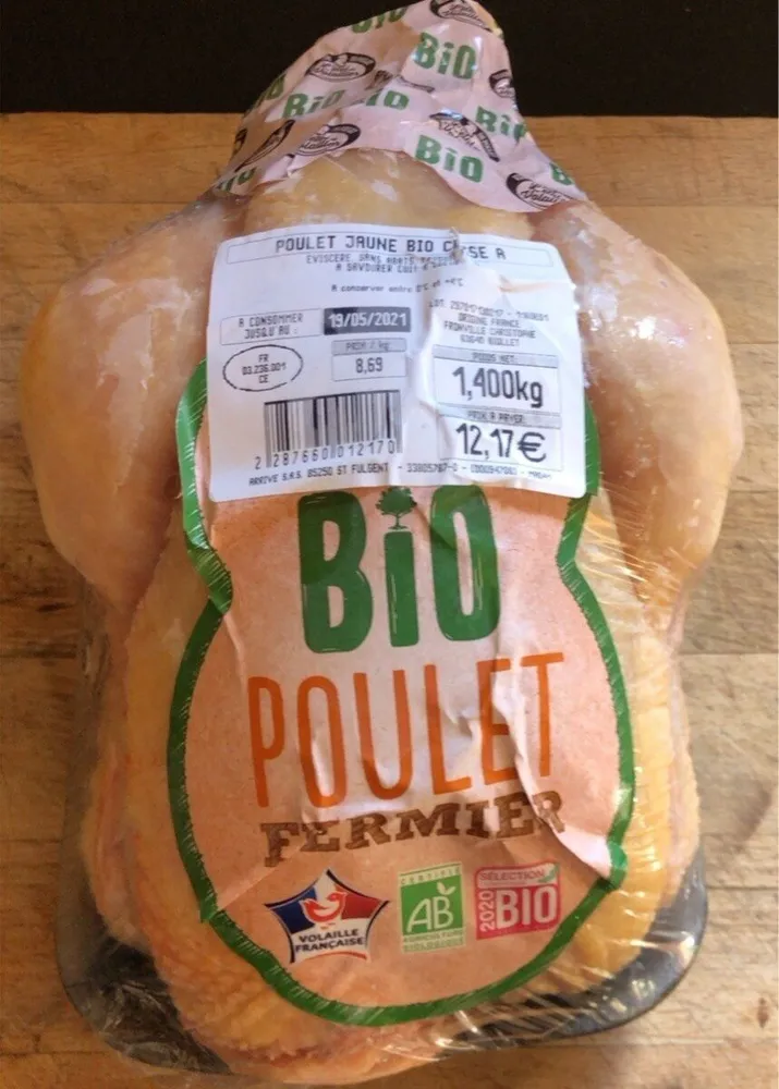 Bio poulet fermier