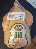 Poulet fermier bio jaune