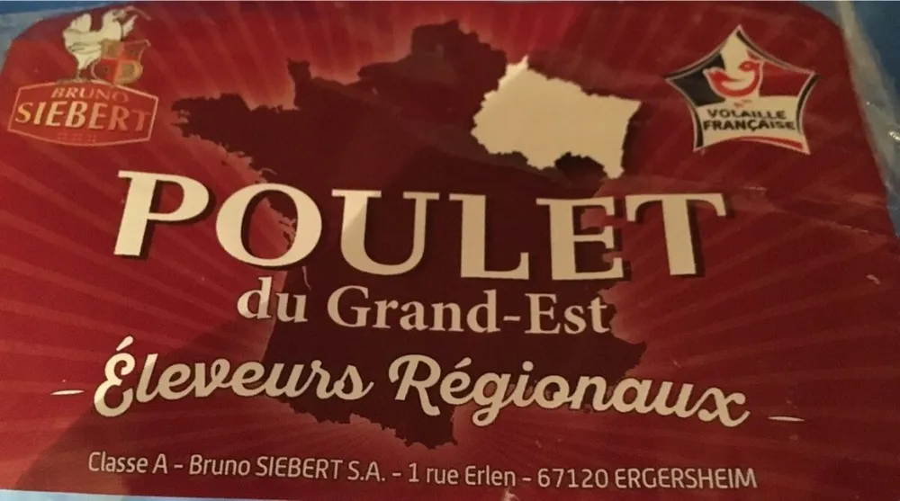Poulet du grand est volaille francaise