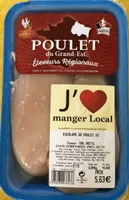 Escalopes de poulet x2