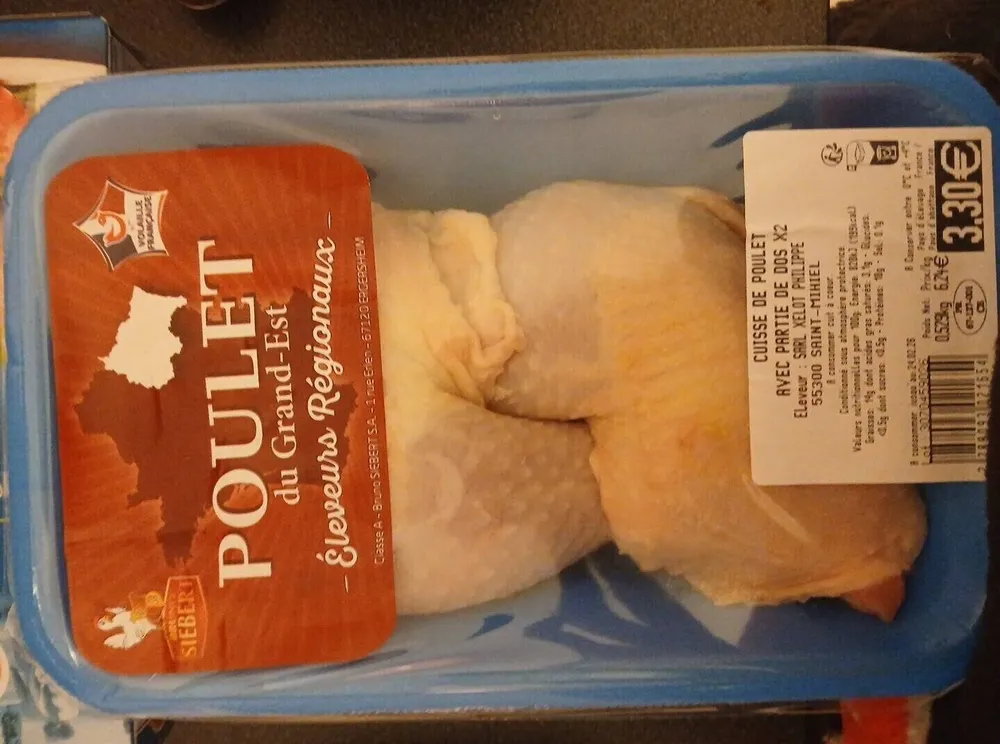 Poulet grand est