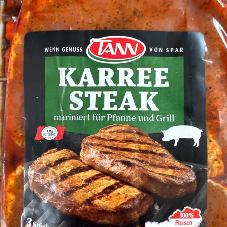 Schweine-Karreesteak