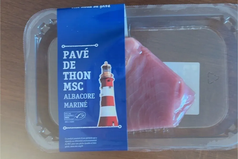 Pavé de thon MSC