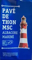 Pavé de thon msc albacore mariné