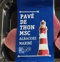 Pavé de thon MSC albacore mariné