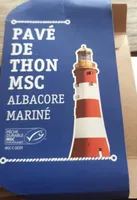 Pavé de thon MSC Albacore mariné