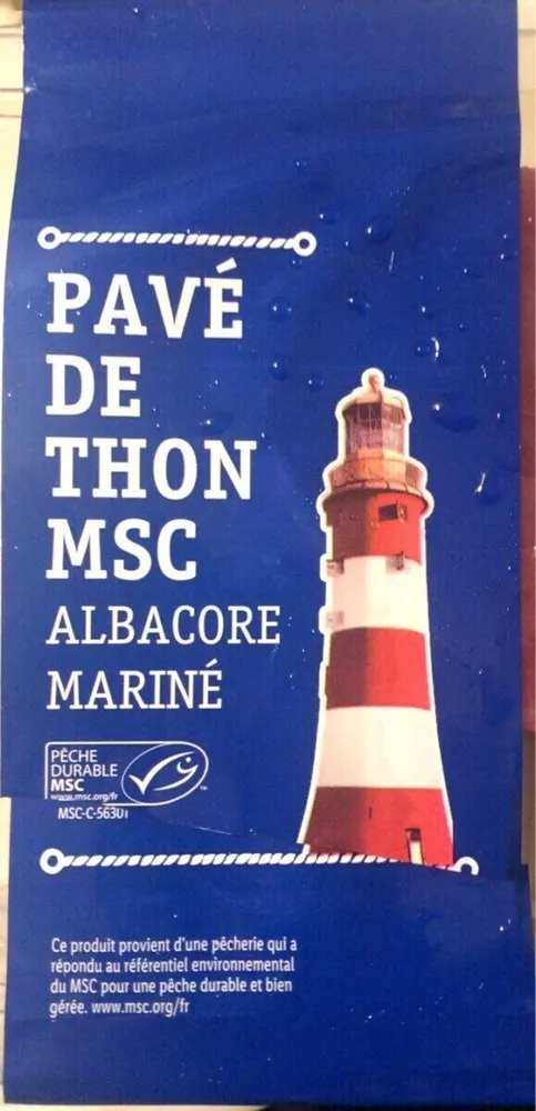 Pave de thon MSC