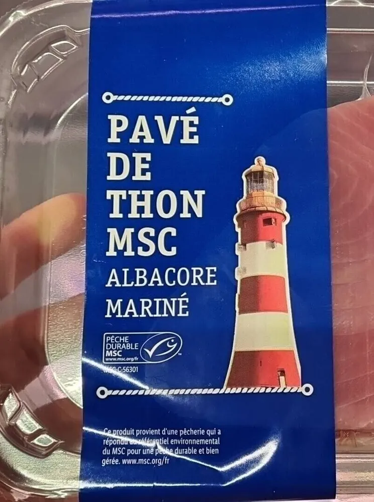 Pavé de thon