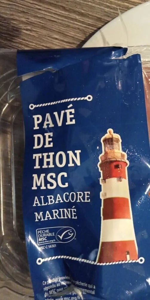 Pavé de thon MSC Albacore