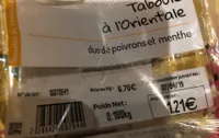 Taboulé à l'orientale