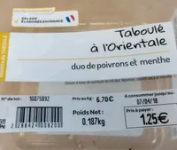 Taboulé à l'orientale
