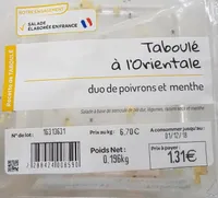 Taboulé à l'orientale