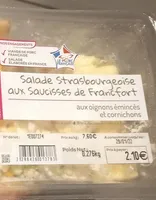Salade strasbourgeoise saucisses Francfort