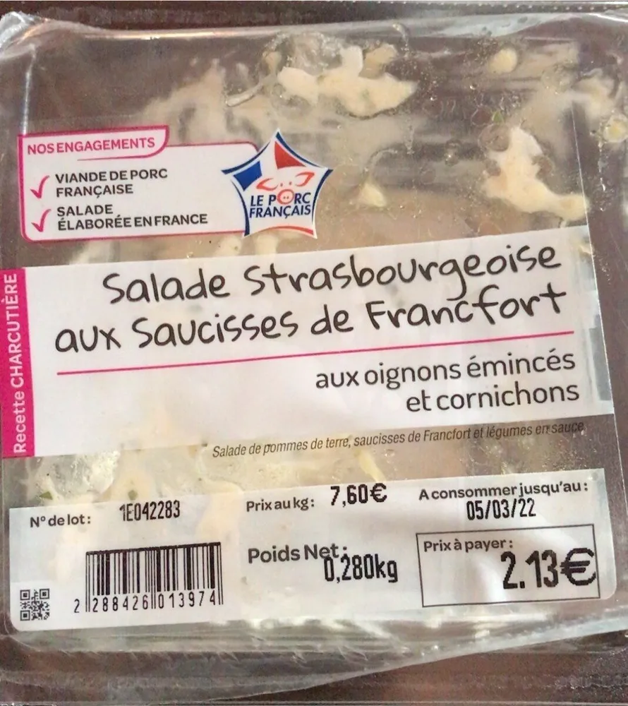 Salade strasbourgeoise