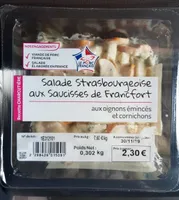 Salade Strasbourgeoise aux saucisses de Francfort