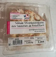 Salade Strasbourgeoise aux saucisses de Francfort