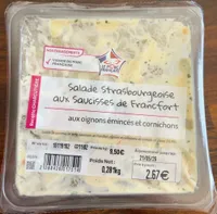 Salade Strasbourgeoise aux saucisses de Francfort