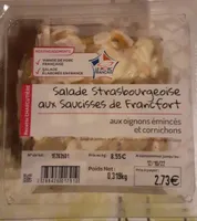 Salade strasbourgeoise aux saucisses de Francfort