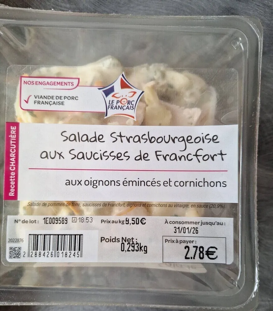 Salade strasbourgeoise