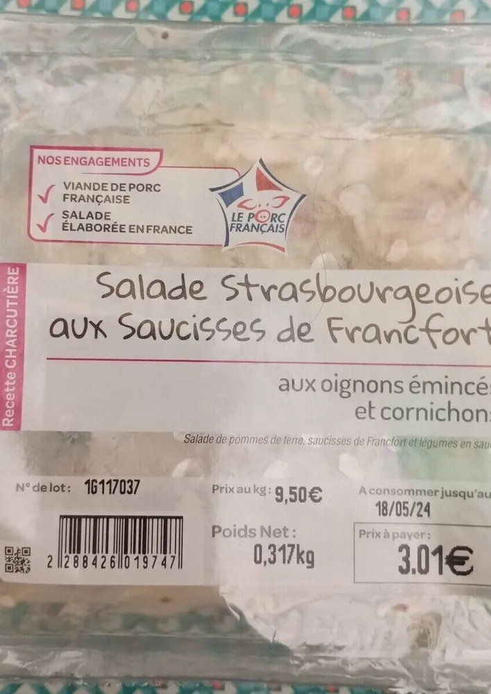 Salade strasbourgeoise