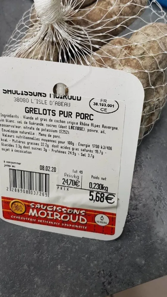 GRELOTS PIR PORC