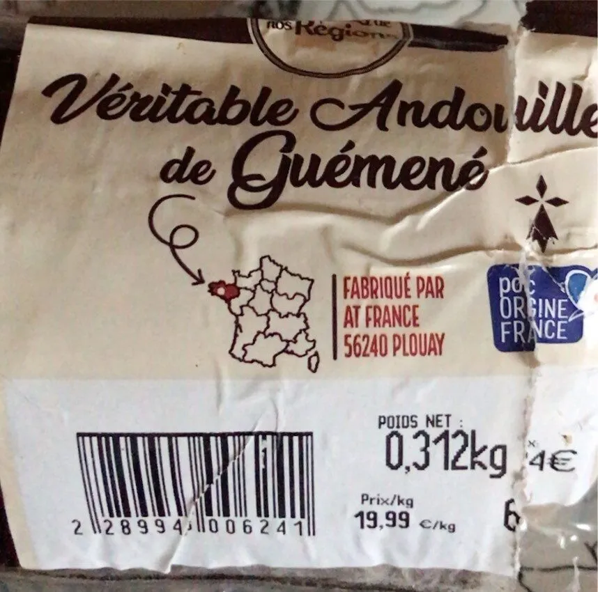 véritable andouille de Guéméné