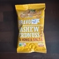 Bravo Cashew Erdnuss Honig & Salz