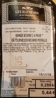 Pavés en tournedos beurre persillé