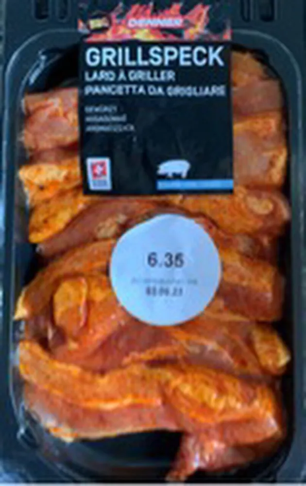 Grillspeck gewürzt