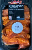 Grillspeck gewürzt