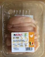 Poulet: Emincés de filet de poitrine