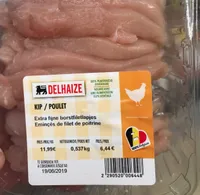 Eminces de filet de poitrine