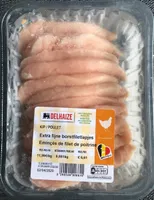 Émincés de filets de poitrine de poulet