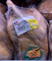 Poule cuite fumée halal