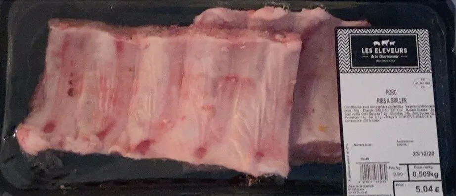 Ribs à griller