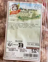Saucisse de toulouse