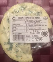 Fourme d'ambert la mémér