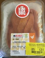 Escalope de poulet paprika