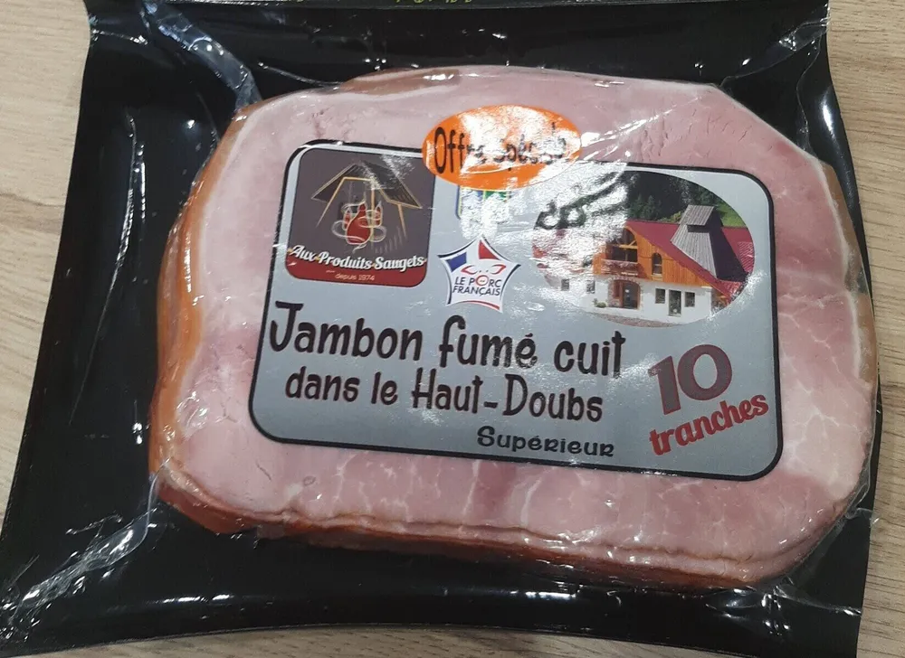 Jambon fumé cuit