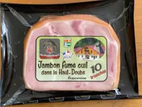 Jambon fumé cuit dans le Haut-Doubs