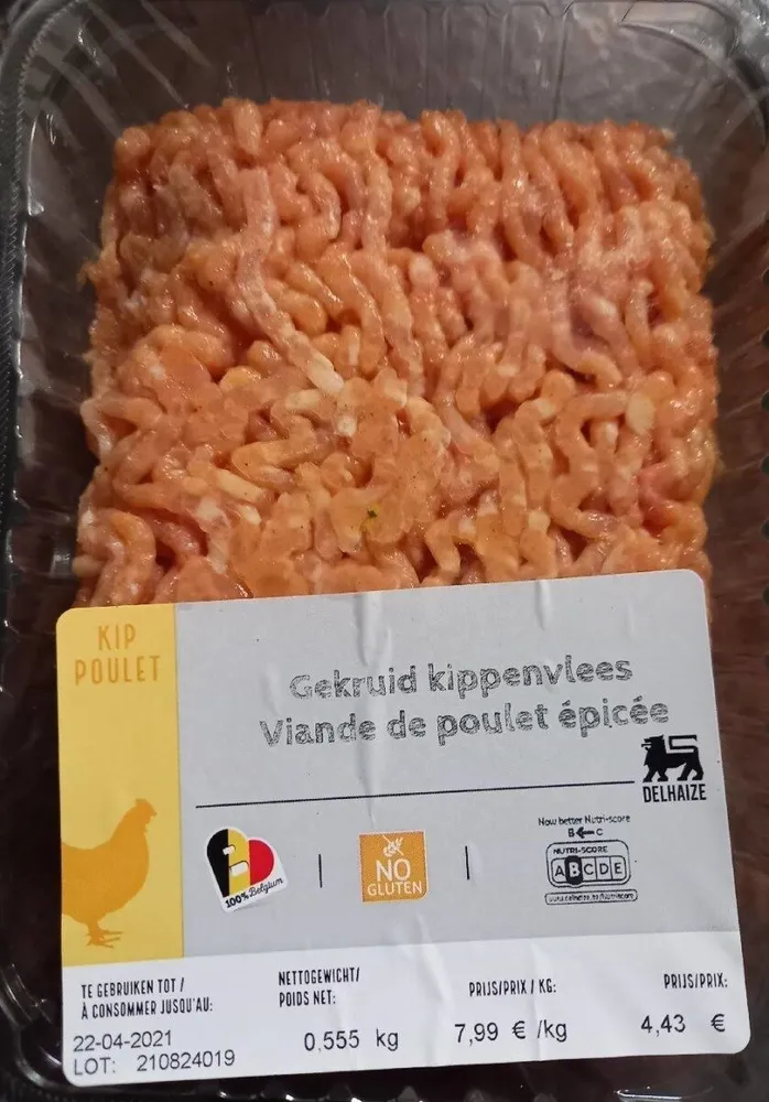 Hachée de poulet épicé
