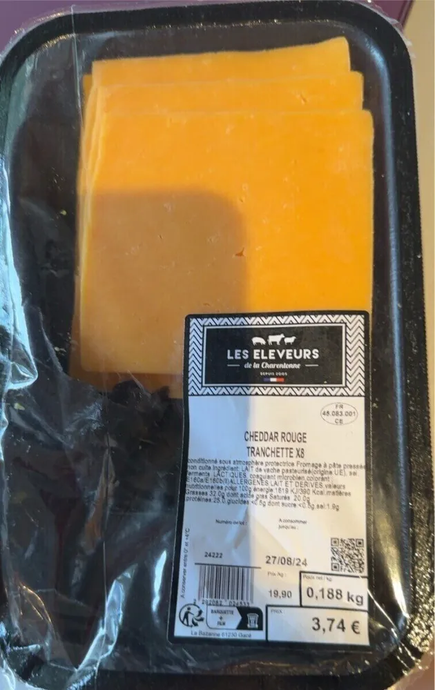 Cheddar Rouge Tranchette