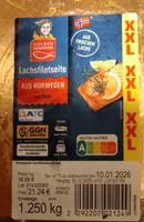 Lachsfiletseite aus Norwegen