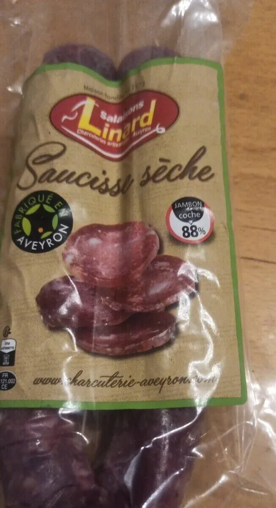 Saucisse sèche 88% viande