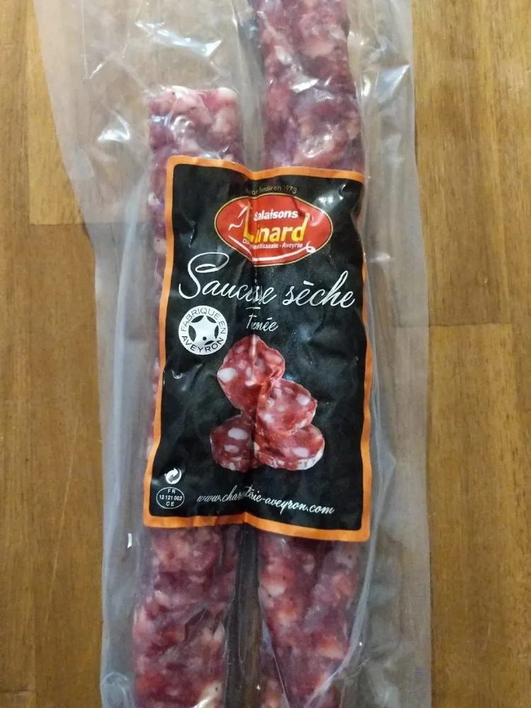 Saucisse sèche fumée