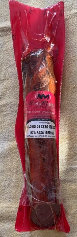 Lomo de cebo iberico 50% Raza Iberica