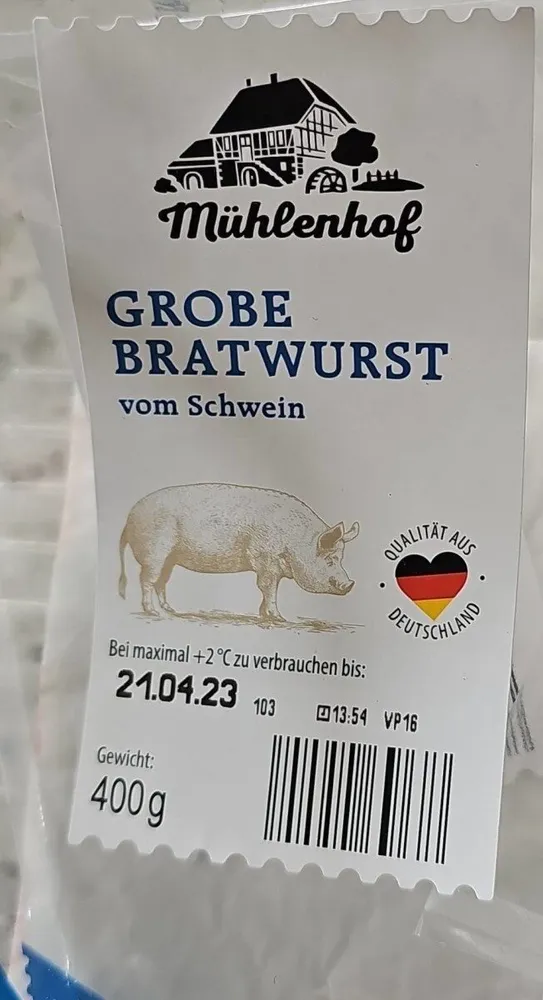 Grobe Bratwurst