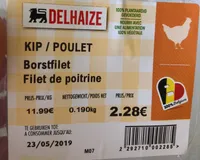 Filet de poitrine de poulet